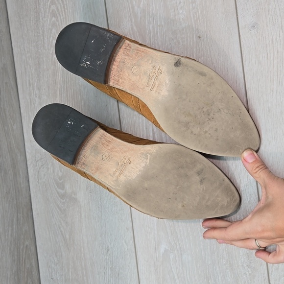 Free People Women Swept AwayLeather Back Zip Pointed Toe shoes boots sz 8.5 - Picture 12 of 16